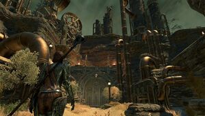 Заводной город во времена войны с даэдра.jpg